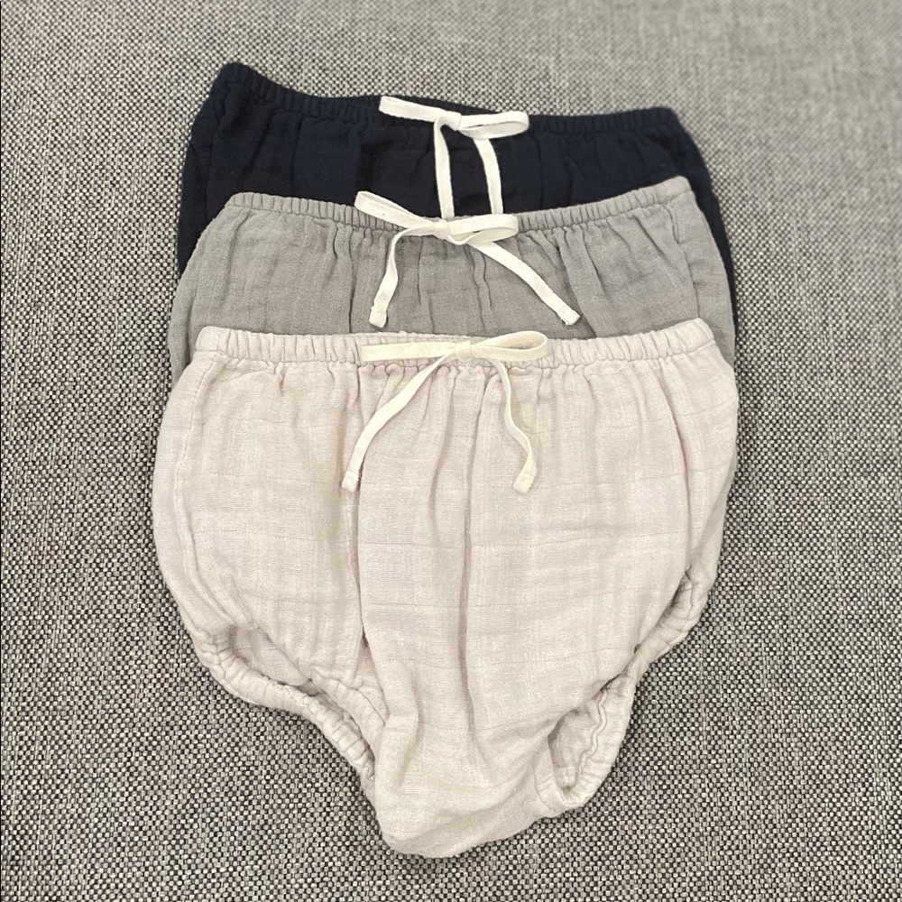 3 Jamie Kay Bloomers! 2YR Peacock, Light Grey & Willow Excellent Condition!